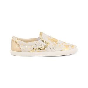 Inkkas Crater Gold Splatter Slip on Sneakers 9